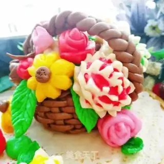 Make Basket buns step 30