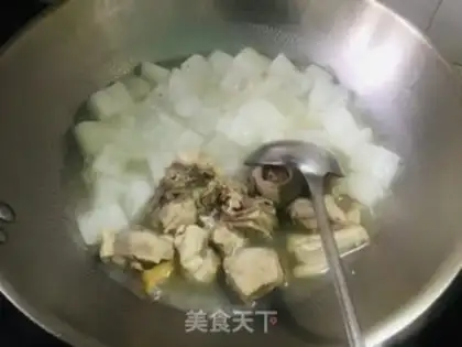 Make Chicken with radish step 5