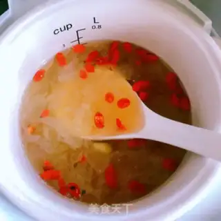 Make Silver ear lily soup step 8