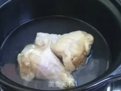 Make Monkey mushroom chicken soup step 3