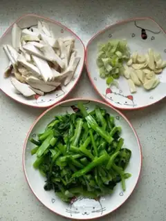 Make Mushrooms and cooking hearts step 3