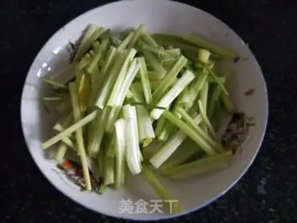 Make Pork celery step 1