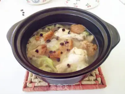 Make Monkey mushroom chicken soup step 9