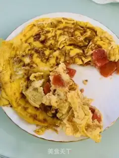 Make Tomato fried eggs step 3