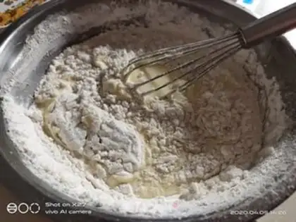 Make A thousand layers of mango cake step 4