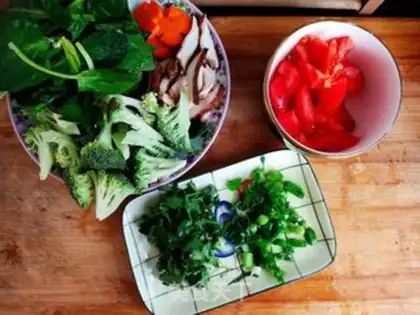 Make Fat cow noodle step 2