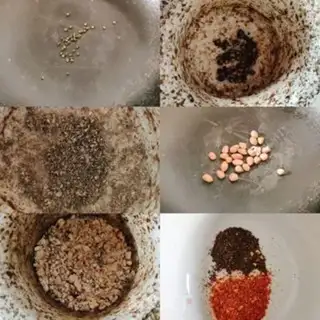 Make Frozen powder step 2