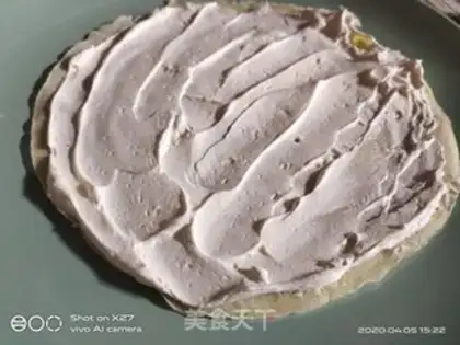 Make A thousand layers of mango cake step 11