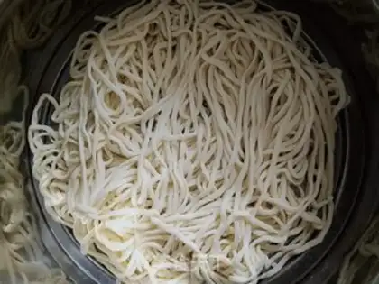Make Home version of the bean horn noodles step 1