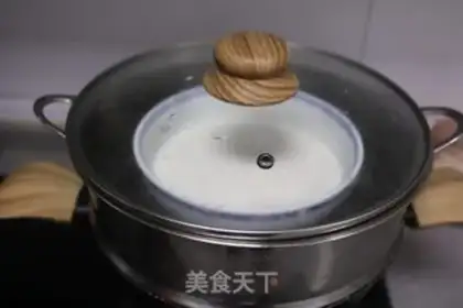 Make ♪ ♪ Taste the pine bread ♪ step 7
