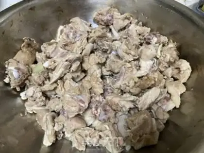 Make Lamb rice powder step 0