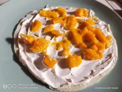 Make A thousand layers of mango cake step 12