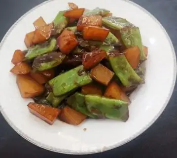 Make Homemade potato beans step 6