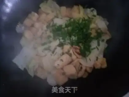 Make Bean-cooked tofu step 5