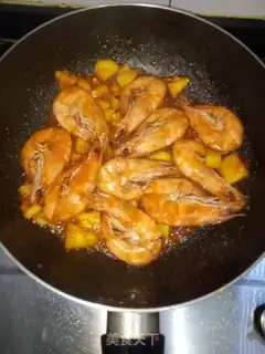 Make Pineapple and shrimp step 6