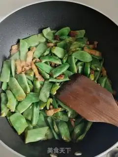 Make Home version of the bean horn noodles step 5