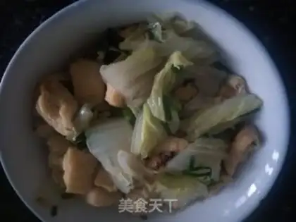 Make Bean-cooked tofu step 6
