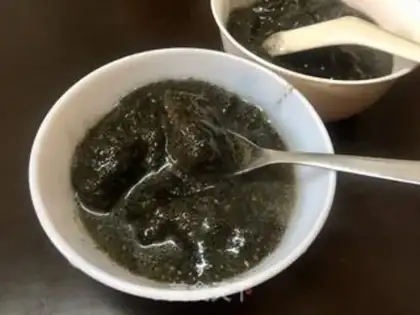 Make Black sesame horses step 9