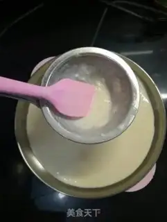 Make Blueberry lard cake step 3