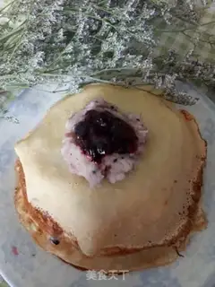 Make Blueberry lard cake step 11