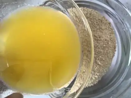 Make Mango yogurt mousse cake step 7