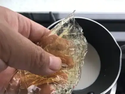 Make Mango yogurt mousse cake step 10