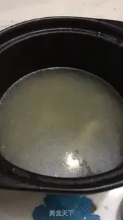 Make Plumbs and bones. Soup step 2