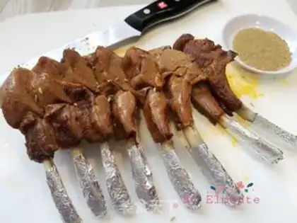 Make The lamb chop step 10