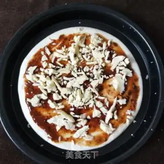 Make Twin pepper corn ham pizza step 7