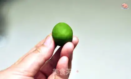Make Red apple buns step 1