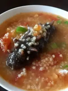 Make The rice tomato porridge step 9