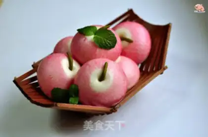 Make Red apple buns step 8
