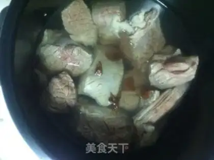 Make Beef halogen step 2