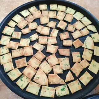 Make Onion soda cookies step 15