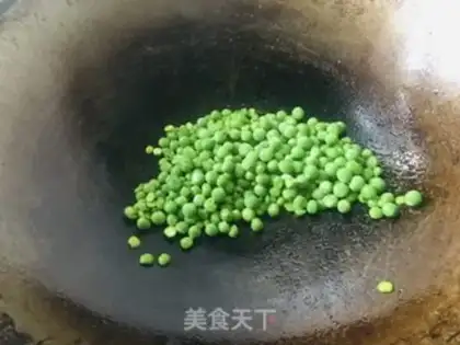 Make Clear the peas step 2