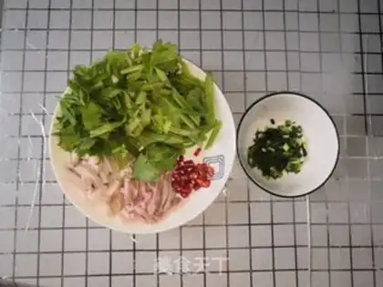 Make Pork celery step 0