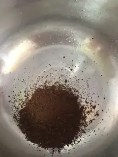 Make Foam coffee step 0