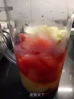 Make Tomato pineapple juice step 2