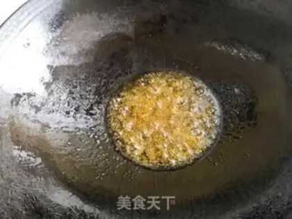 Make Green bean cake step 4