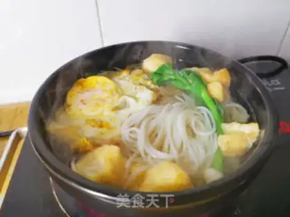 Make Powder rice powder step 4