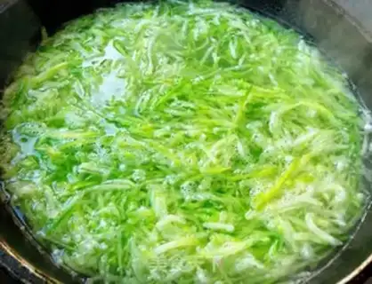 Make ♪ Rop-shrimp tofu soup ♪ step 2