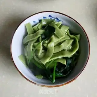 Make Spinach noodles step 16