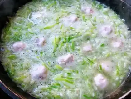 Make ♪ Rop-shrimp tofu soup ♪ step 8