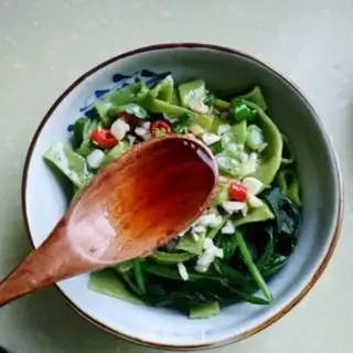 Make Spinach noodles step 20
