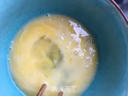 Make Burning abalone fried rice step 6