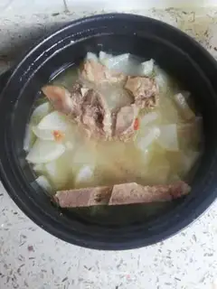 Make Cow scorpion radish soup step 3