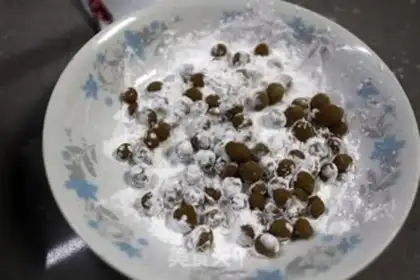 Make Black pearl mango milkshake step 6