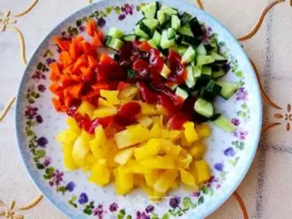 Make Pineapple rice step 5