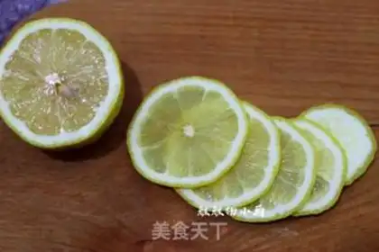 Make Lemon tea step 5