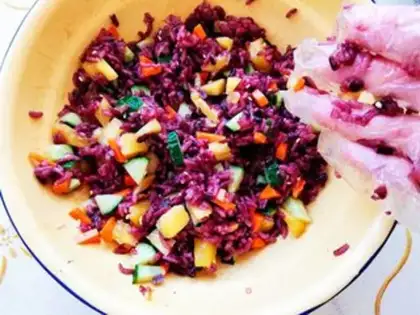 Make Pineapple rice step 8